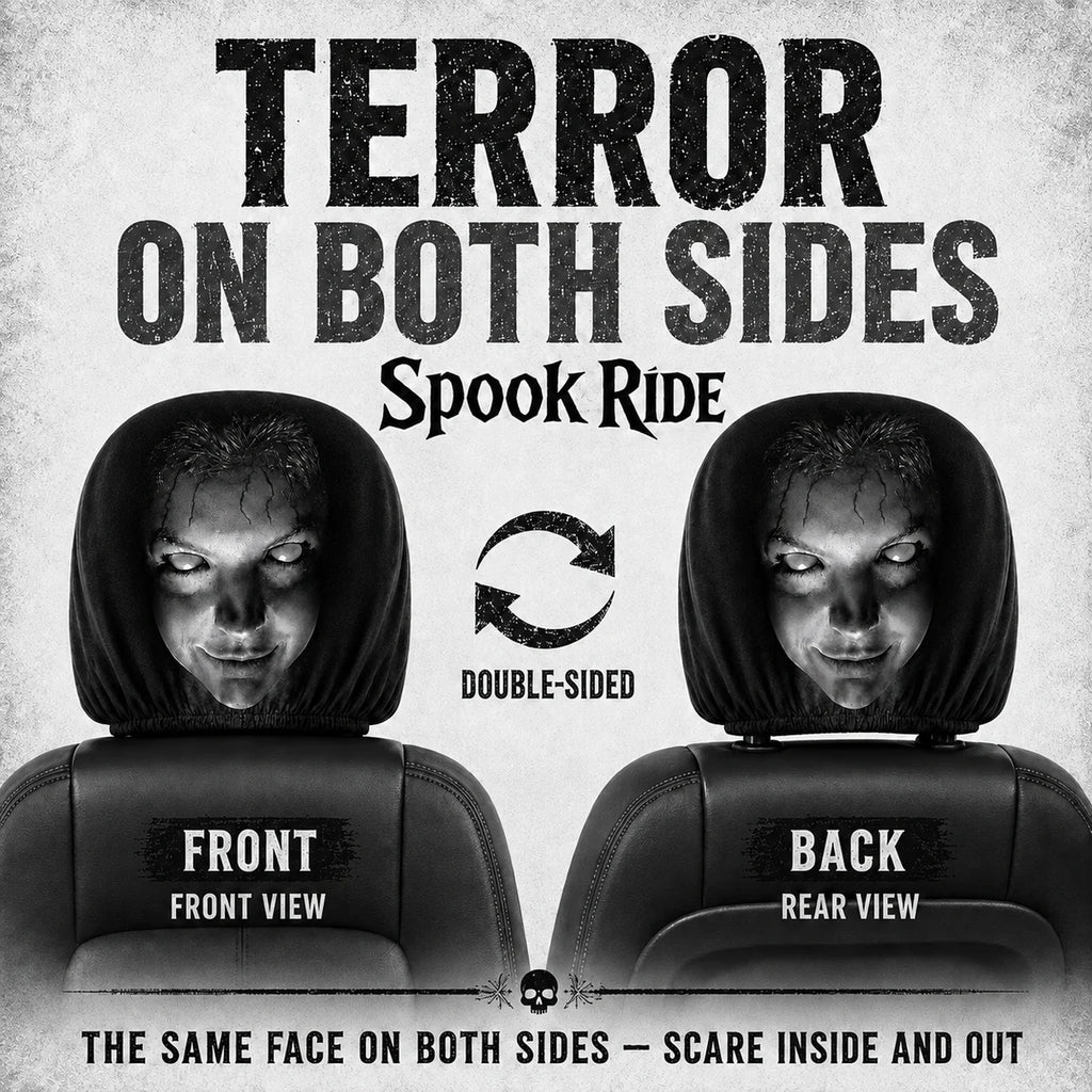 Spooky Headrest Cover (2pcs)
